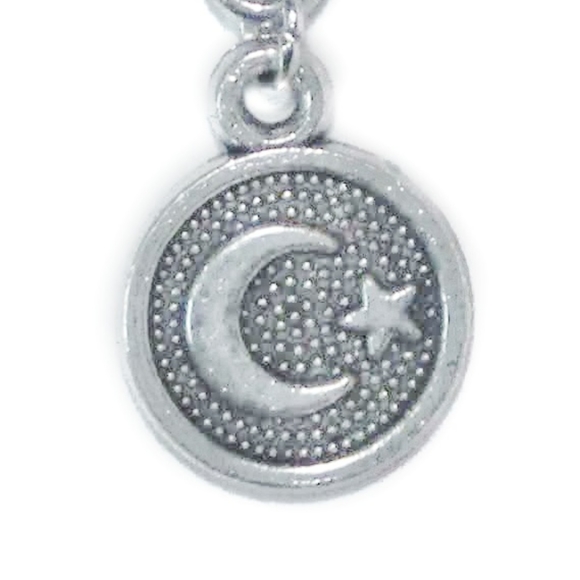Saturn planet astrology belly ring - Picture 3 of 9